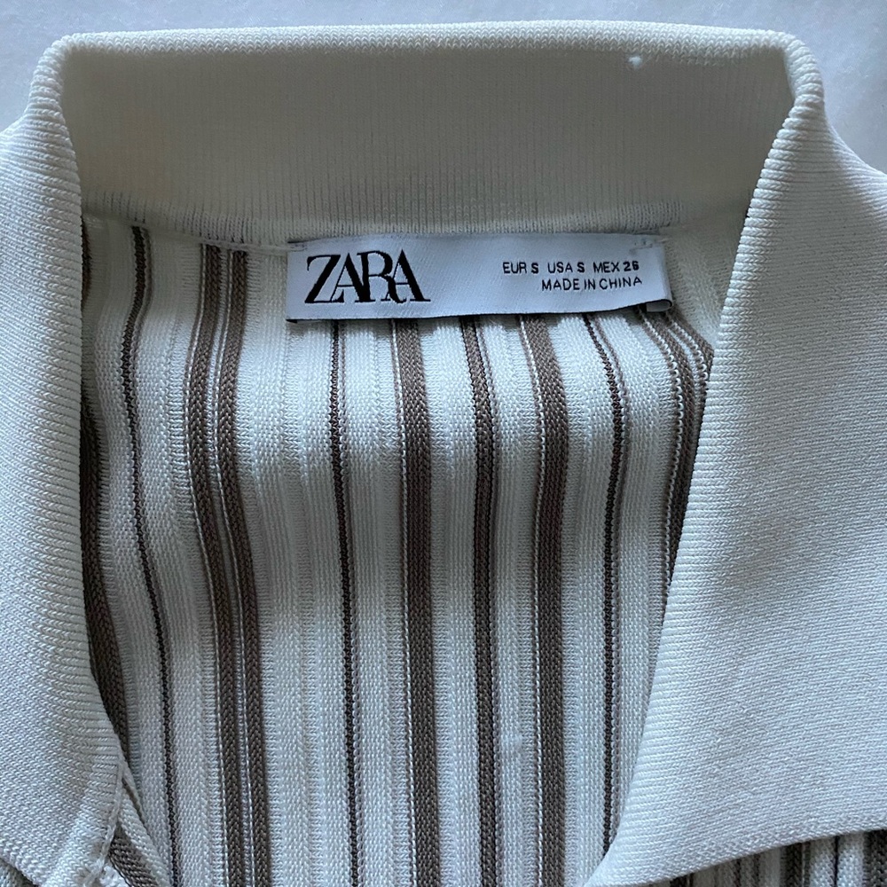 Zara Ribbed Tank Top - Picture 3 of 4